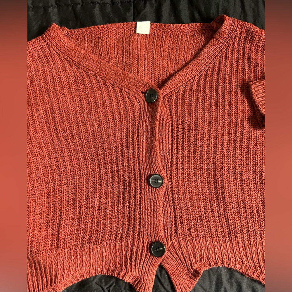 Knit cardigan